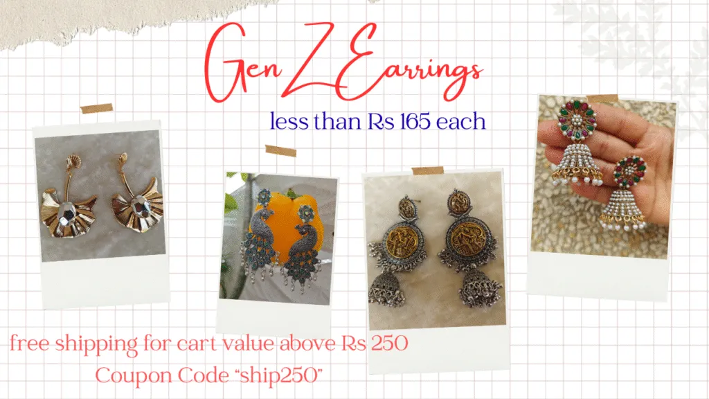 GenZ earrings flyer